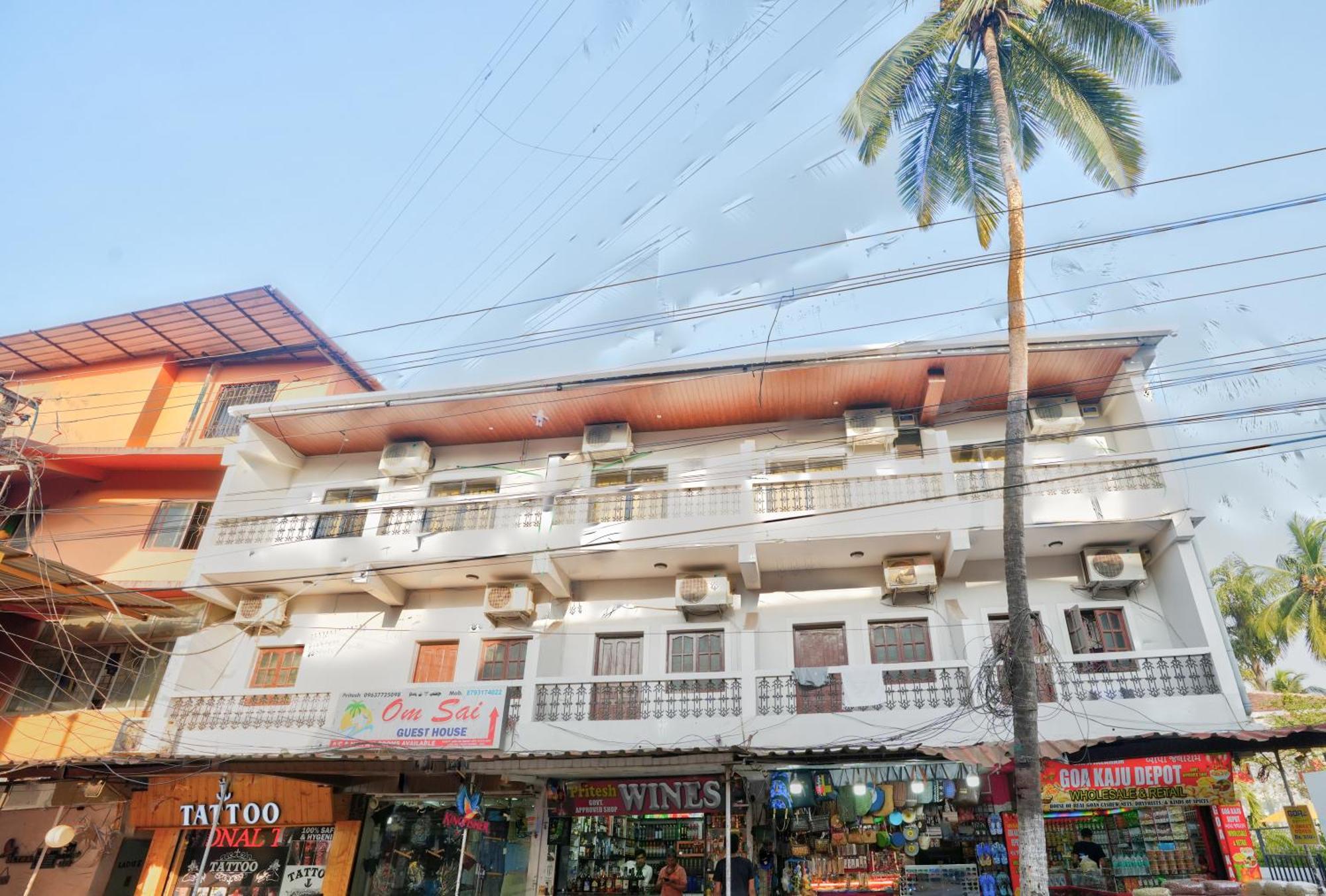 Om Sai Guest House Calangute Extérieur photo